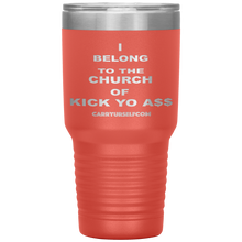 Load image into Gallery viewer, CARRYURSELF &quot;Church of Kick Yo A$$&quot; Desk Tumbler
