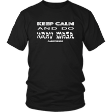 Load image into Gallery viewer, CARRYURSELF &quot;Keep Calm And Do Krav Maga&quot; Limited Edition T-shirt (white lettering)
