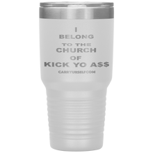 Load image into Gallery viewer, CARRYURSELF &quot;Church of Kick Yo A$$&quot; Desk Tumbler
