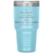 Load image into Gallery viewer, CARRYURSELF &quot;Church of Kick Yo A$$&quot; Desk Tumbler
