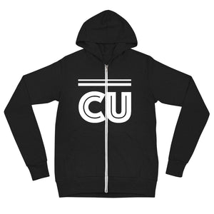 Unisex zip hoodie