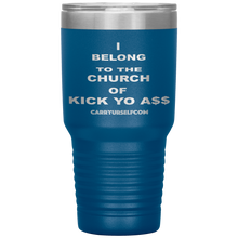 Load image into Gallery viewer, CARRYURSELF &quot;Church of Kick Yo A$$&quot; Desk Tumbler
